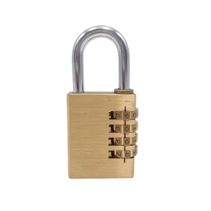 Resettable Combination Padlock Numeric 4 Digit